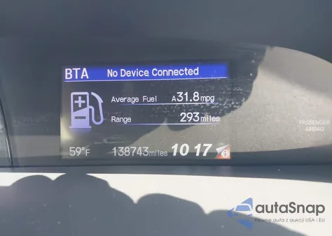 2014 Honda Civic Hybrid from USA, damaged, VIN 19XFB4F24EE201757